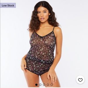 Savage X Fenty Floral Mesh Shorts